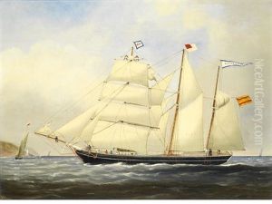 Pepita Y Vicenta (+ A Schooner In Full Sale; Pair)