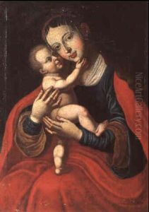 Maria-hilf-bild by Johannes Brandenberg