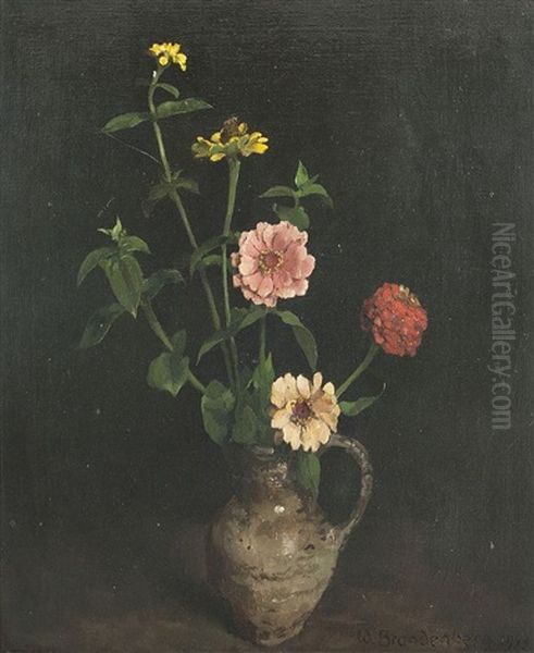 Zinnien Im Krug - view 1