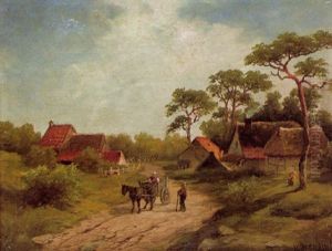 Holsteinische Landschaft by Wilhelm Brandenburg