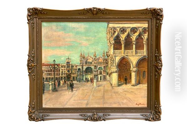 Markusplatz Mit Markusdom Und Dogenpalast In Venedig - view 1