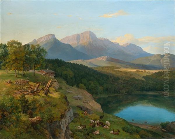 View Of The Untersberg In Berchtesgadener Land - view 1