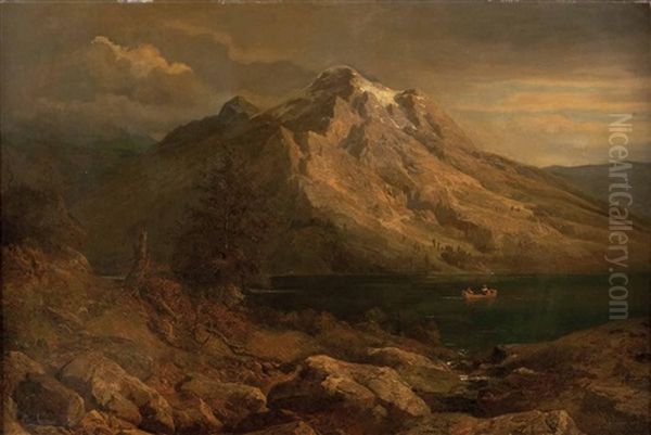 Sonnenuntergang Am Bergsee - view 1