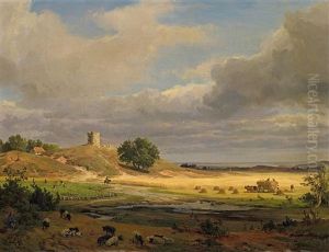 Landschaft Mit Kornfeld