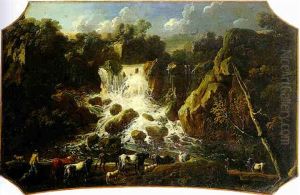 Landscape With Herdsmen An Cattle