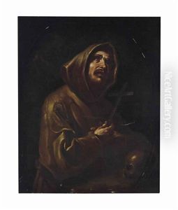 Saint Francis Of Assisi by Giacinto Brandi