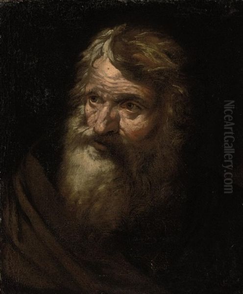 Head Of A Bearded Man (study) - view 1