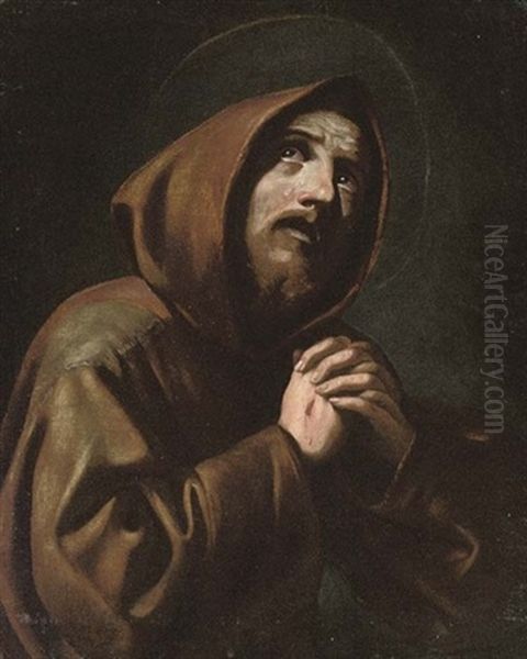 Saint Francis At Prayer - view 1