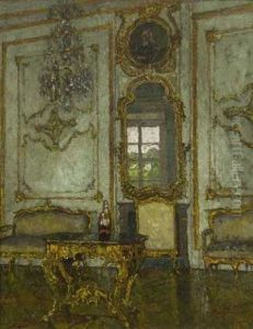 Vorzimmer In Der Wurzburger Residenz