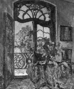 Interieur In Einem Patrizierhaus by August Von Brandis