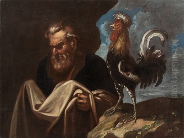 Peter With Cock - view 1
