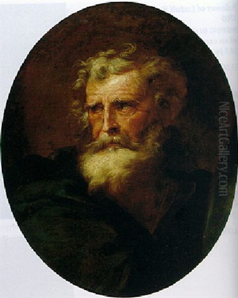 Head Of A Bearded Old Man - view 1