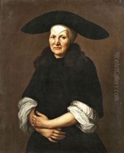 Kalapos Holgy Portreja by Johann Jakob Brandmuller