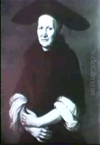 Bildnis Einer Alteren Dame by Johann Jakob Brandmuller