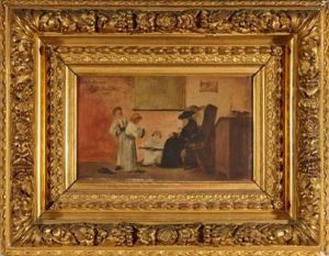 Le Rabbin Et Ses Eleves Dans L'ecole Juive by Jacques Emile Edouard Brandon