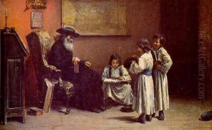Rabbi With Children