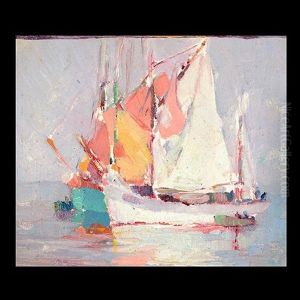 French Tuna Boats I by George Kennedy Brandriff