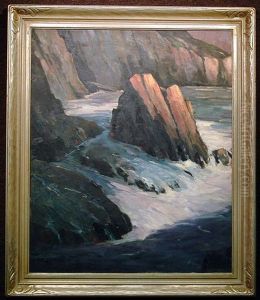 Coastal Cliffs by George Kennedy Brandriff
