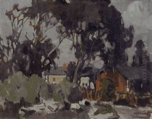 Houses Among The Eucalyptus