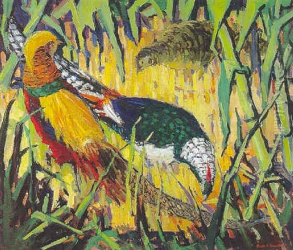 Chinese Pheasants - view 1