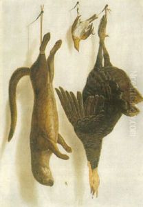 Still Life With Dead Game by Albertus Jonas Brandt