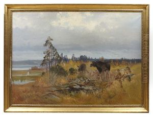Algar I Hostlandskap by Carl Brandt