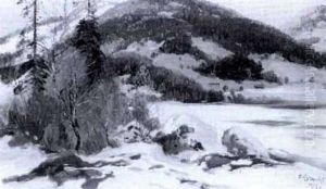 Traddunge I Vinterlandskap Traddunge I Vinterlandskap