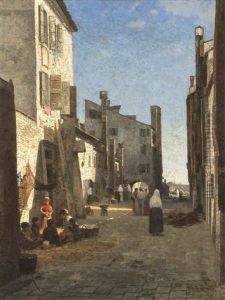 Strasenszene In Chioggia