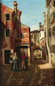 Strase Bei Chiogia Bei Venedig
