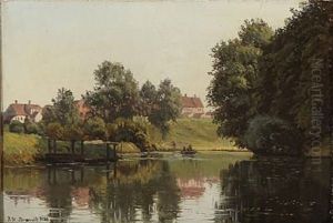 Summer Day By A Moat