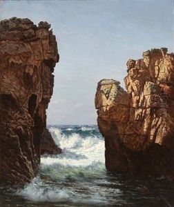 Rocky Coast From Bornholm Rocky Coast From Bornholm