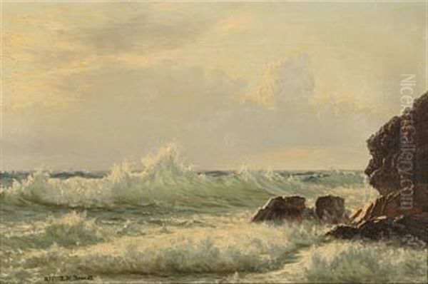 Breakers At Bornholm Island, Denmark - view 1