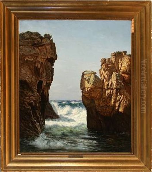 Coastal Scene From Bornholm Island, Denmark - view 1