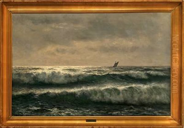 Breakers At Bornholm Island - view 1