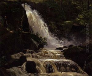 Dyndalebaekken Ved Gudhjem Dyndalebaekken Ved Gudhjem