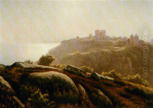 Parti Fra Bornholm Med Udsigt Mod Hammershus - view 1