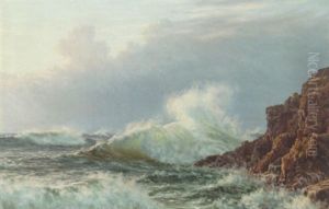 Braending Ved Klippekyst, Bornholm