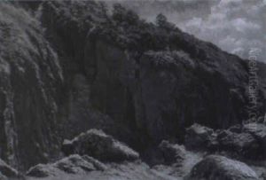 Sommerliche Felsenschlucht