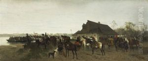 Army Crossing by Jozef Brandt