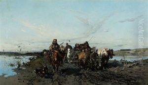 Tabor Mysliwski W Podrozy by Jozef Brandt