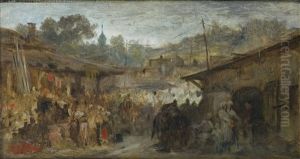 Cracovian Market by Jozef Brandt