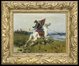 Trumpeter by Jozef Brandt