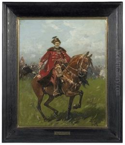 Stefan Czarniecki by Jozef Brandt