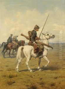 Steppenreiter by Jozef Brandt