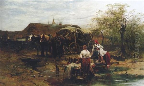 Die Drei Wascherinnen - view 1