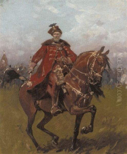A Polish Hussar - view 1