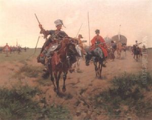 The Caravan by Jozef Brandt