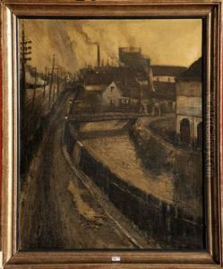 Paysage Industriel A La Louviere by Paul Brandt
