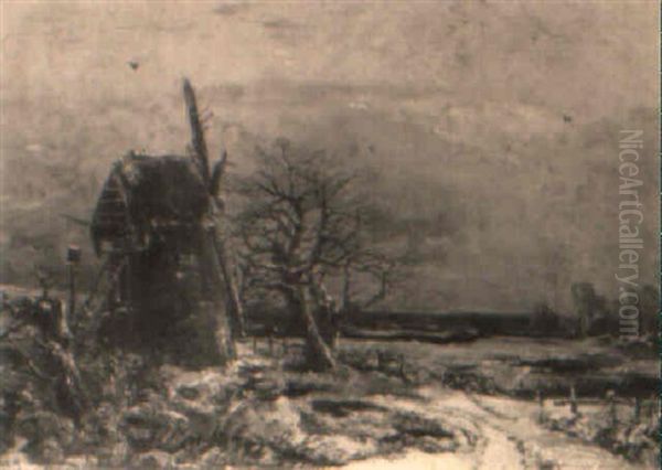 A Wintry Sunset - view 1