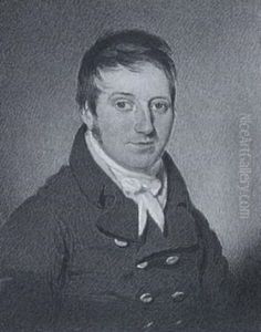 Henry William Branwhite Wearing Green Coat, Yellow Waistcoat And Tied White Cravat by Nathan Branwhite